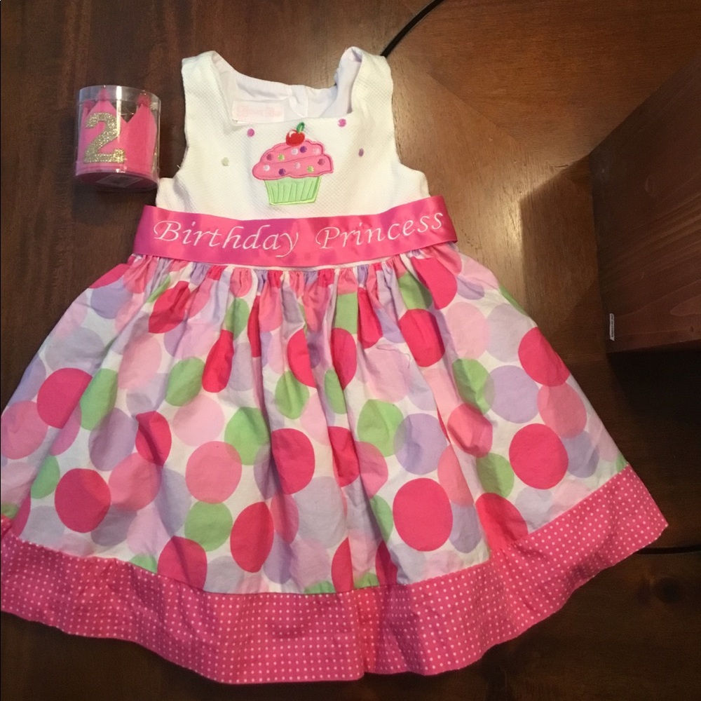 FLAWLESS Bonnie baby birthday princess dress